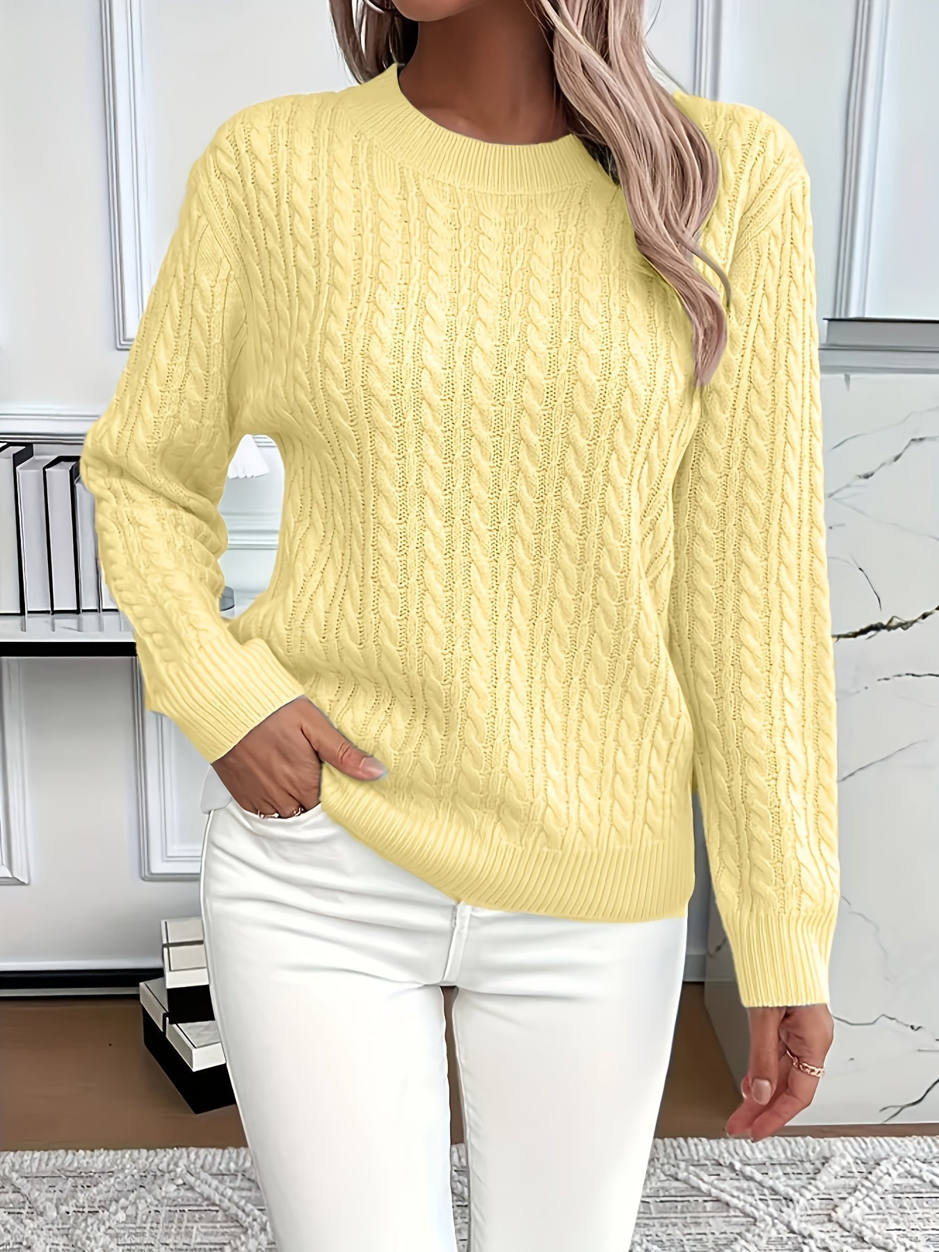 Ruby | Cable Knit Jumper