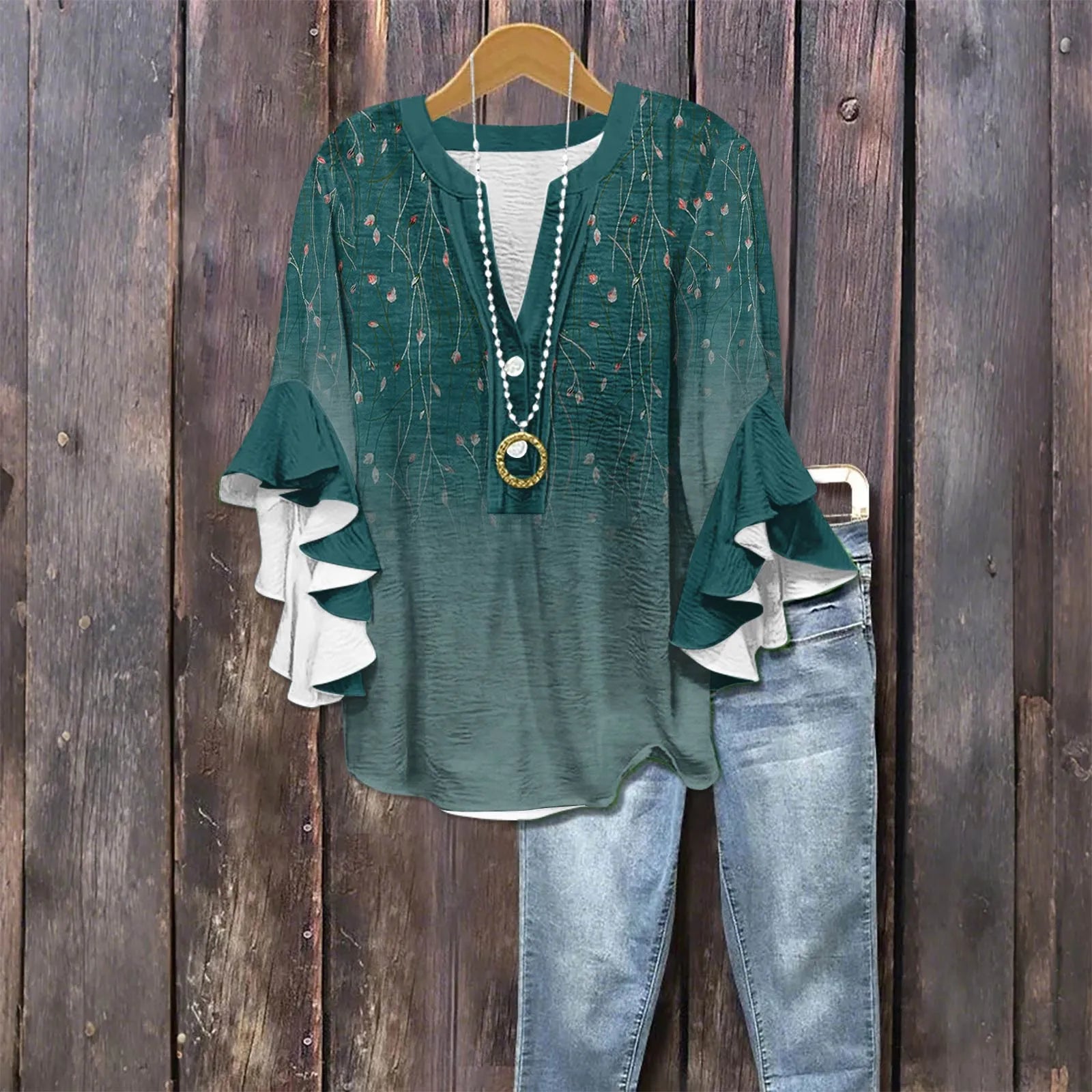 Ella | Floral Easy-Wear Blouse