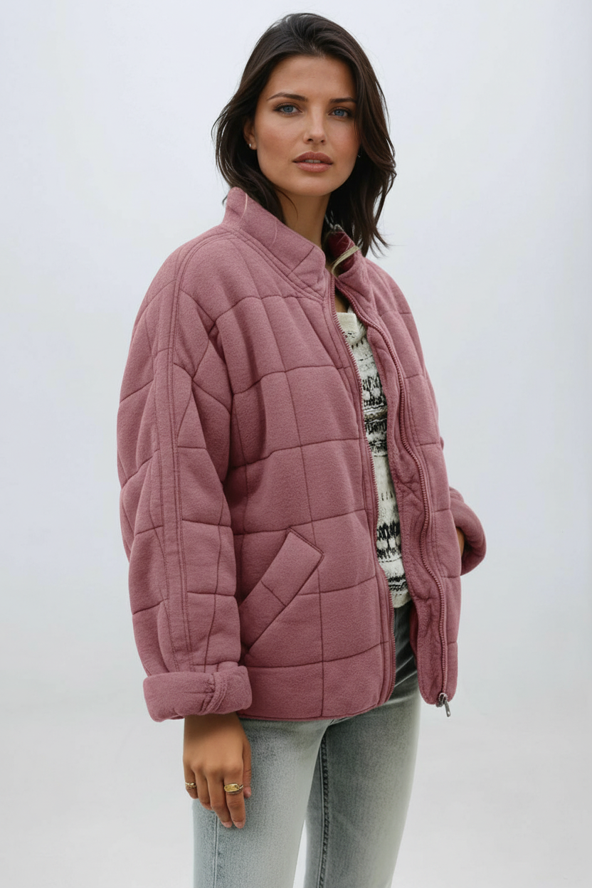 Lily | Oversized Quilted Jacket